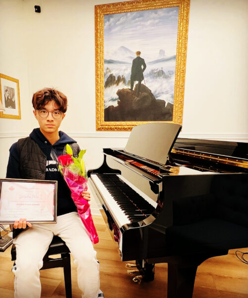 WINNER OF THE RED MAPLE INTERNATIONAL PIANO COMPETITION